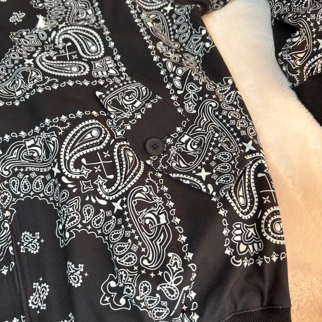 《美品》完売品　WIND AND SEA × FR2 GOLF ペイズリー柄