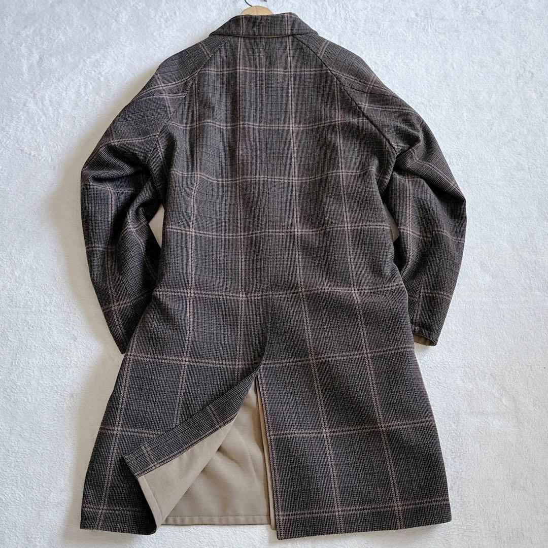 【美品‼︎希少XL】B&Y ユナイテッドアローズ ステンカラーコート リバーシブル