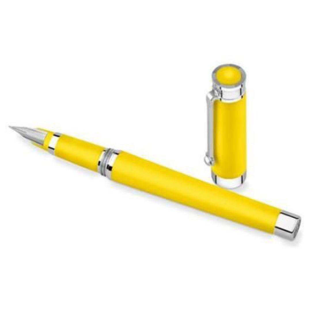 【廃盤・未使用】モンテグラッパ 万年筆 パローラ イエロー 字幅[F]