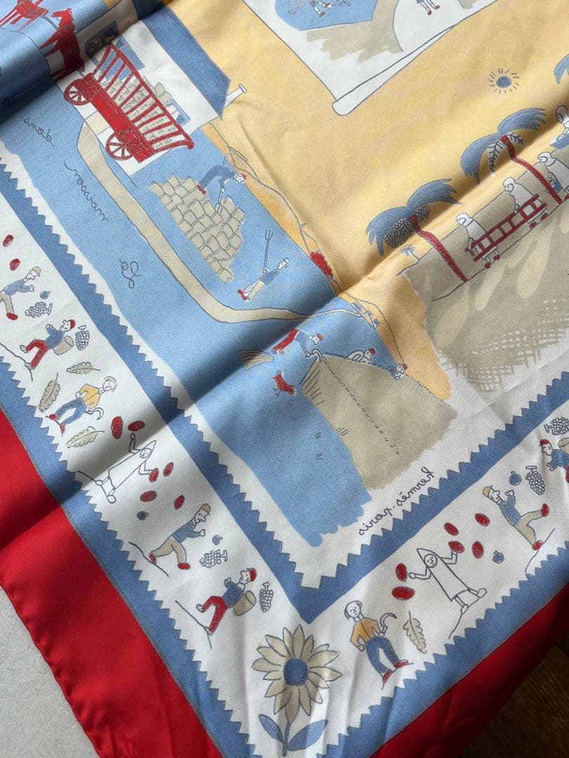 【新品未使用】HERMES カレ90 RETOUR ALATERRE故郷に帰る