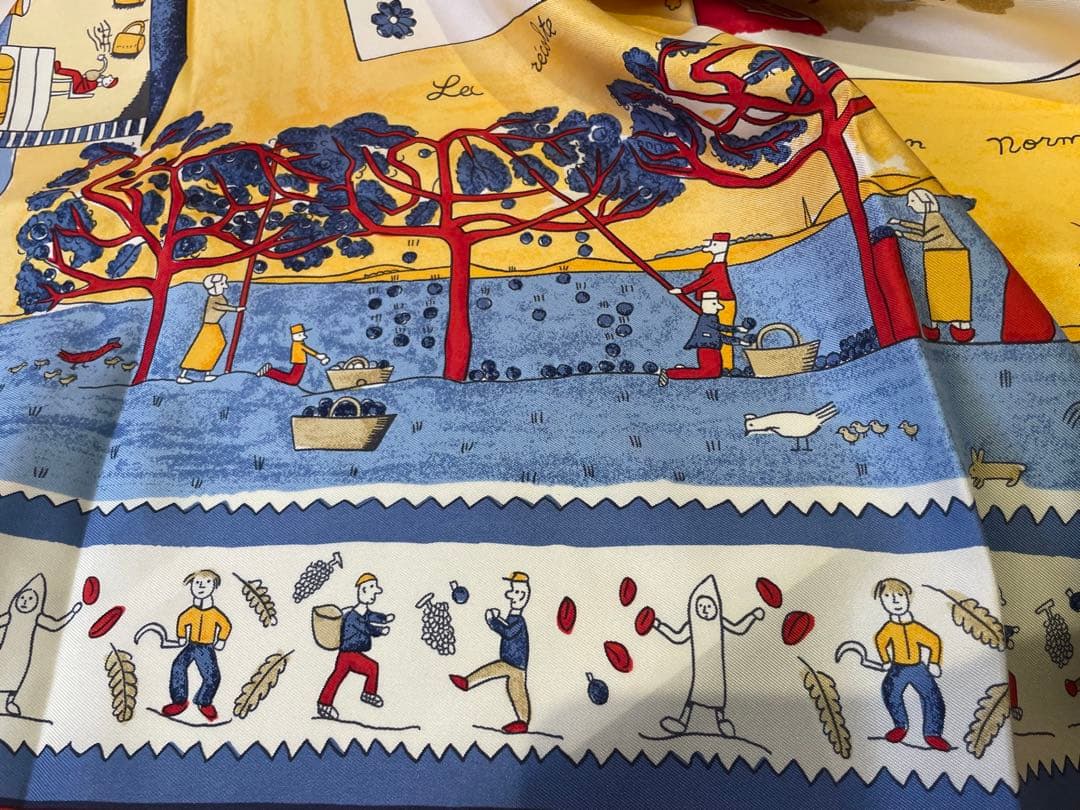 【新品未使用】HERMES カレ90 RETOUR ALATERRE故郷に帰る