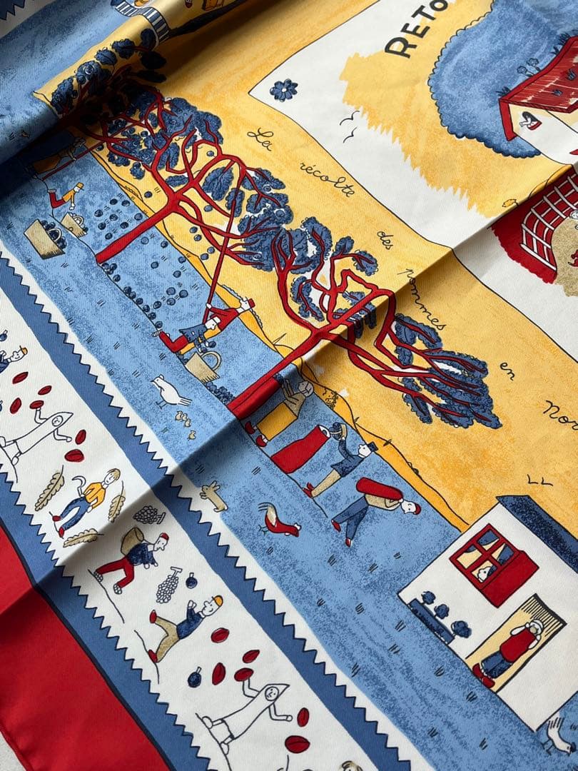 【新品未使用】HERMES カレ90 RETOUR ALATERRE故郷に帰る