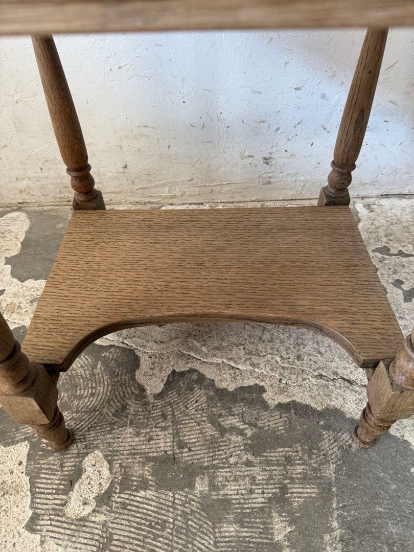 ビンテージ ドロワーサイドテーブル　剥離　no2