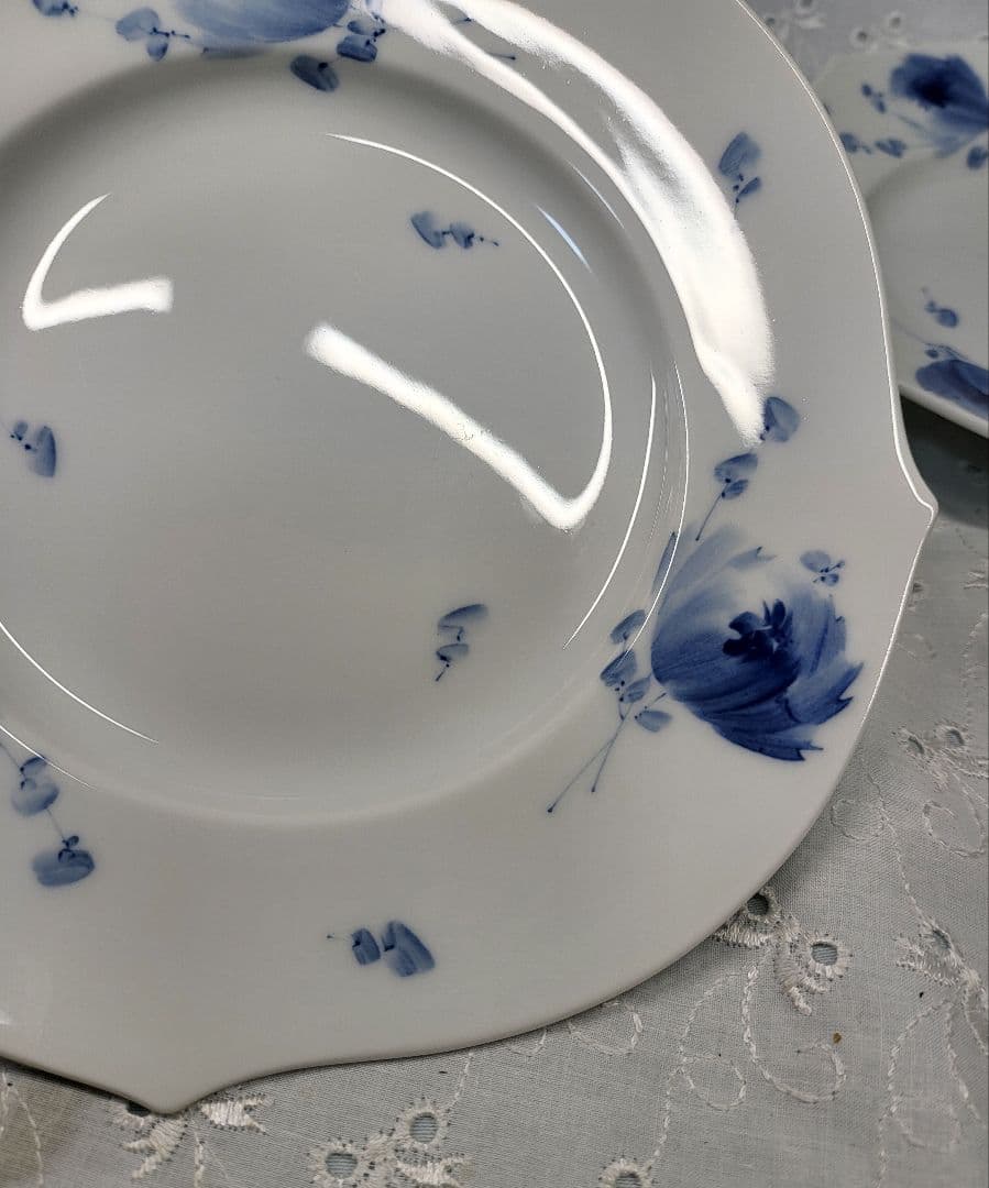 2枚✨未使用あり✨マイセン 青い花 ブルーフラワー プレート 皿 1枚未使用