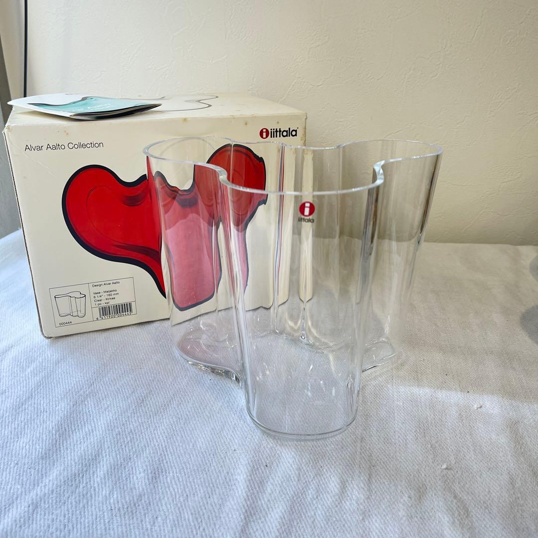  イッタラ アアルト フラワーベース 160mm クリア