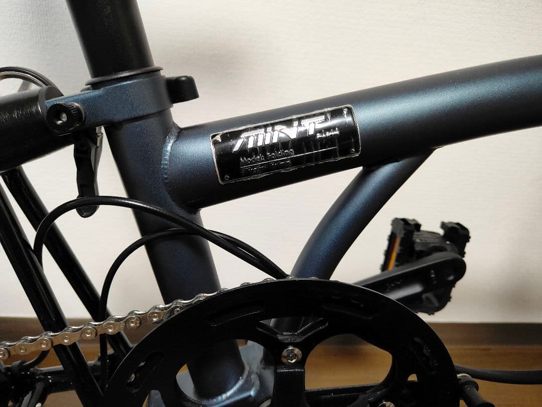 【しんさん様】mint bike mint t9b 9速 折りたたみ自転車