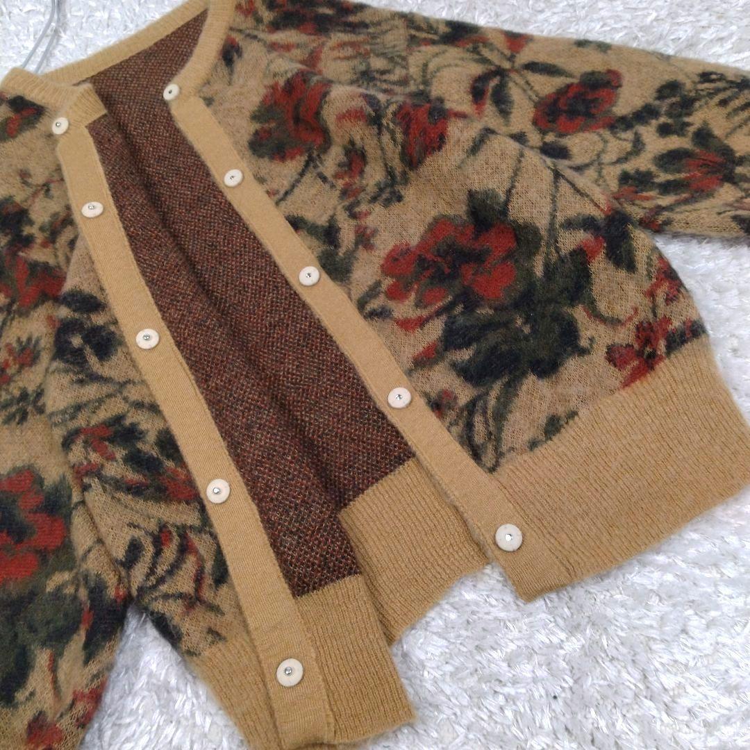 レディース☆アメリヴィンテージ　3wayカーディガン　ニット美品モヘアFサイズ