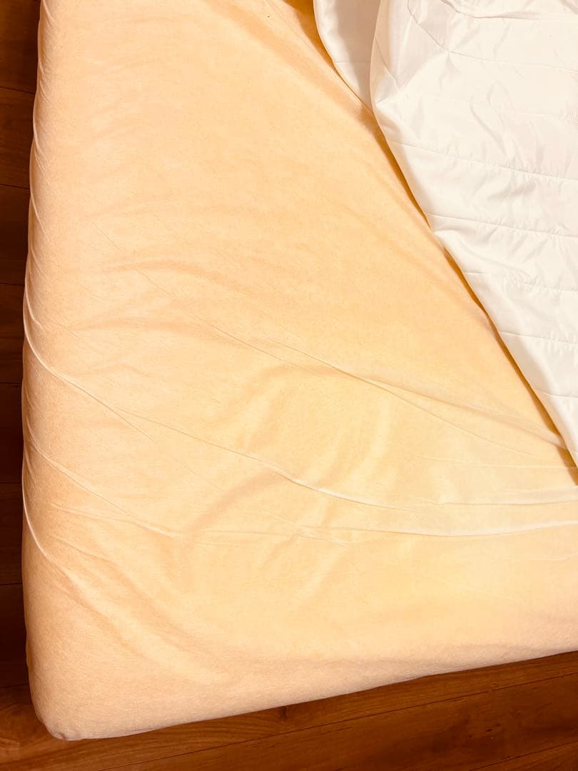 【無印】ダブルサイズ・脚付きマットレス・ダブルベッド