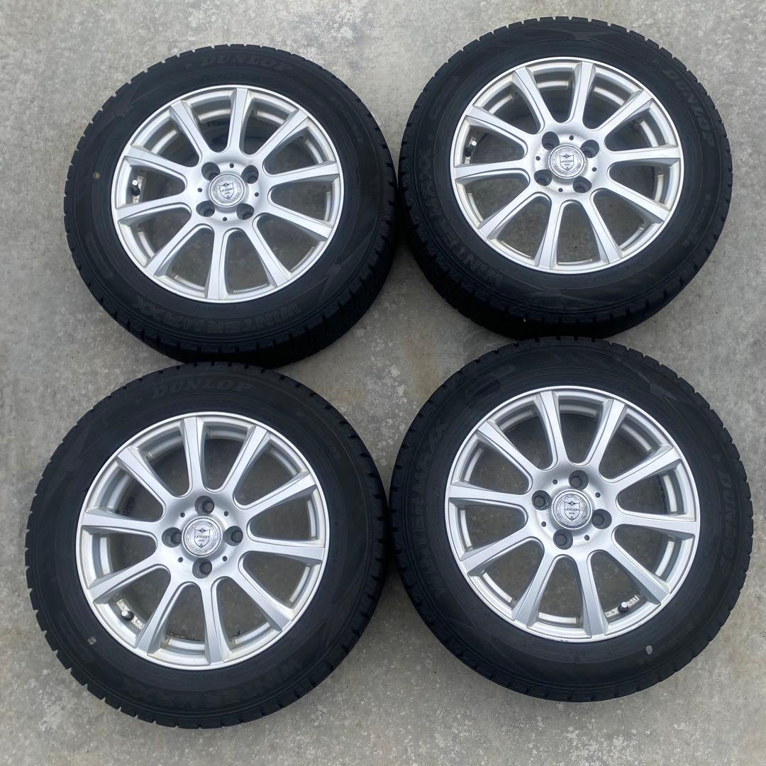 ダンロップ　WM02 175/65R15 2022年製 スタッドレスアルミセット