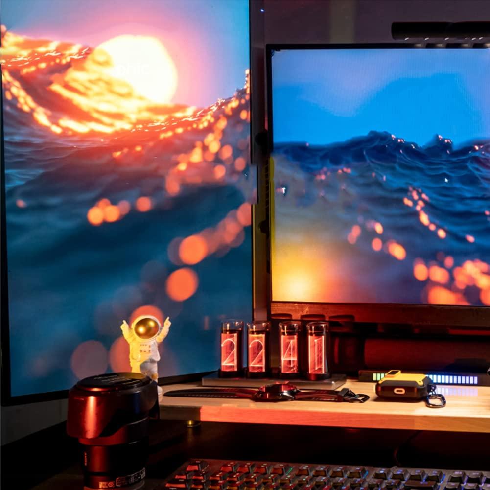 1600万色であなたの空間を彩る LED置き時計 RGクロック