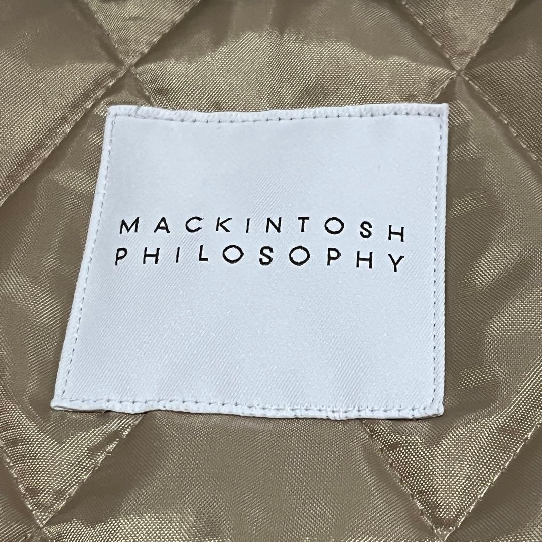 美品✨ マッキントッシュ トレンチコート ライナー付 キルティング ベージュ38