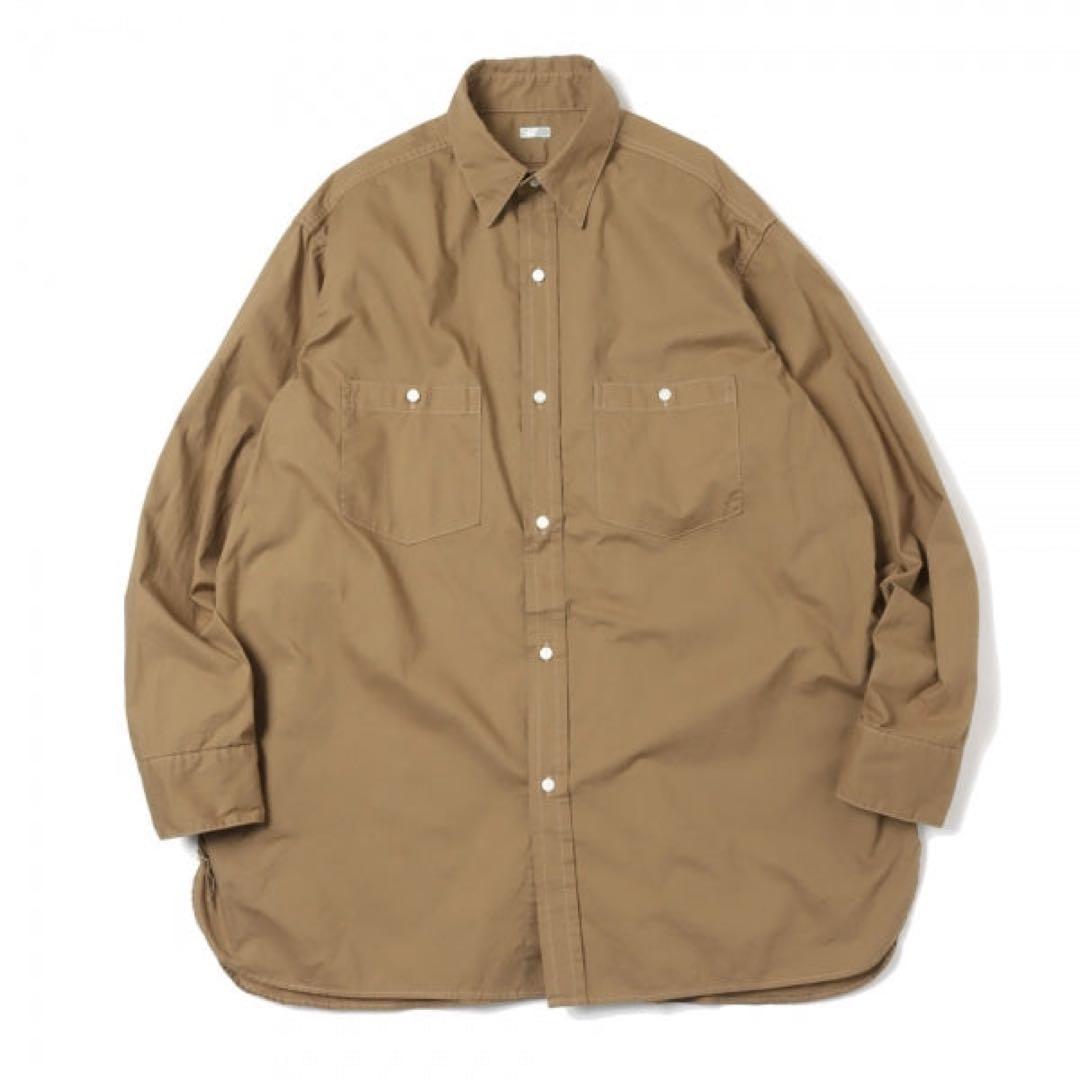 トップス A.presse Over Dyeing Military Shirt