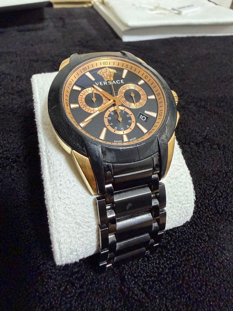 VERSACE 時計　ヴェルサーチェ キャラクタークロノ / VEM800418