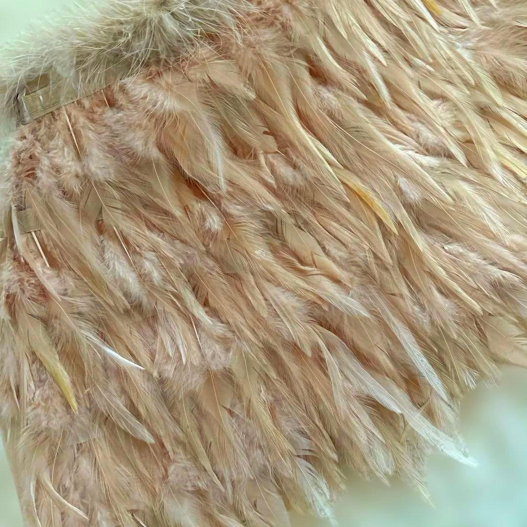 ROSE BUD ケープ　ストール　ショール　ファージャケット　お探しの方　羽