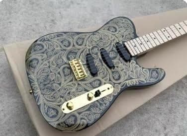 早期終了新品　激渋 James Burton Style テレキャスター