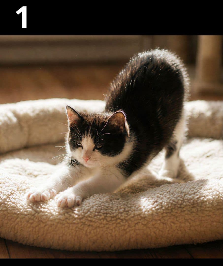 オーダーページ　ハンカチ　287 ねこちゃん柄　ハンドメイド1/19