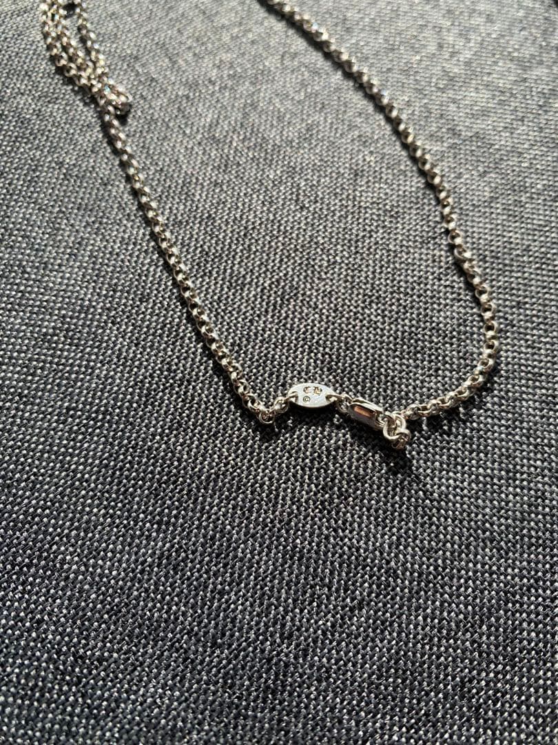 クロムハーツ　ワンボールBSフレアペンダント、ロールチェーンセット