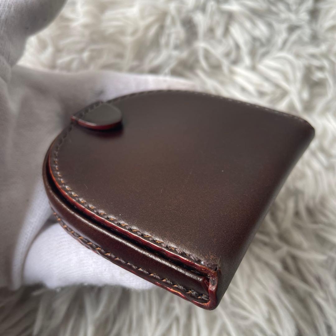 【極美品】ガンゾ 馬蹄 ケース コードバン