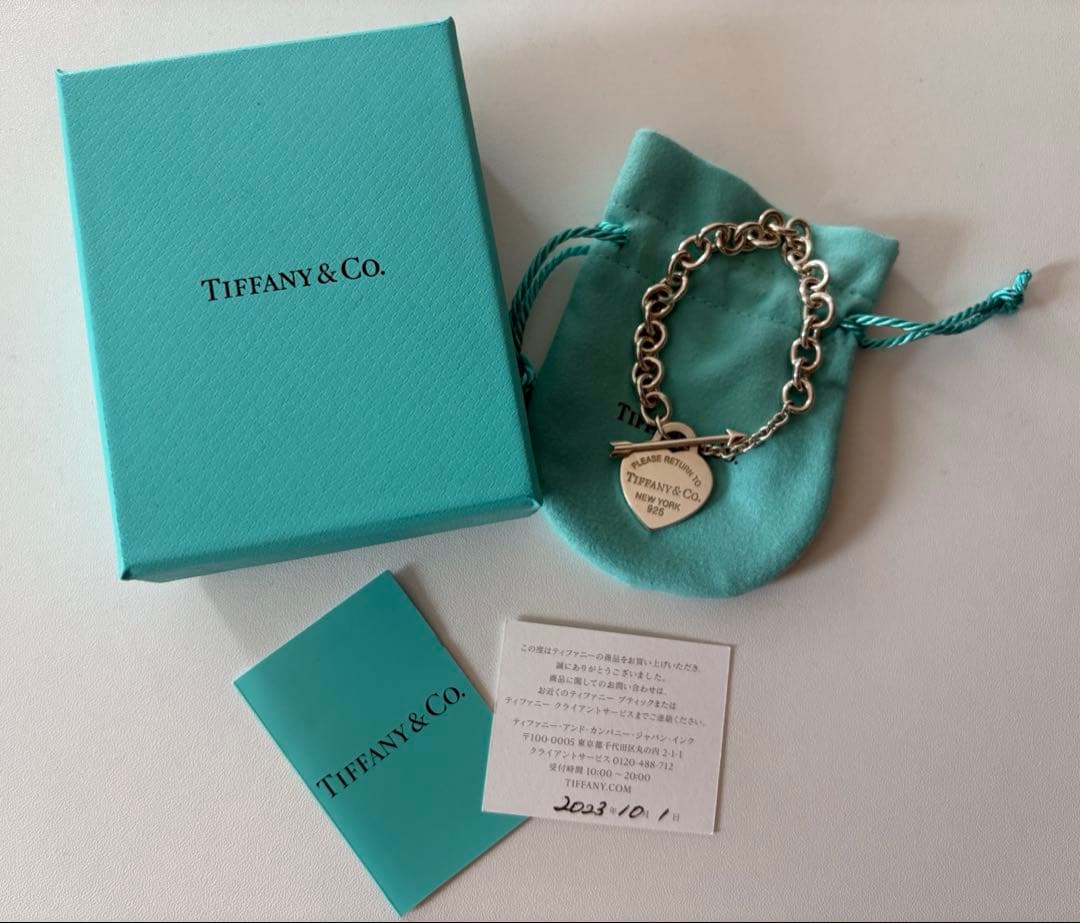 Tiffany & Co. ラブストラック ハート タグ ブレスレット