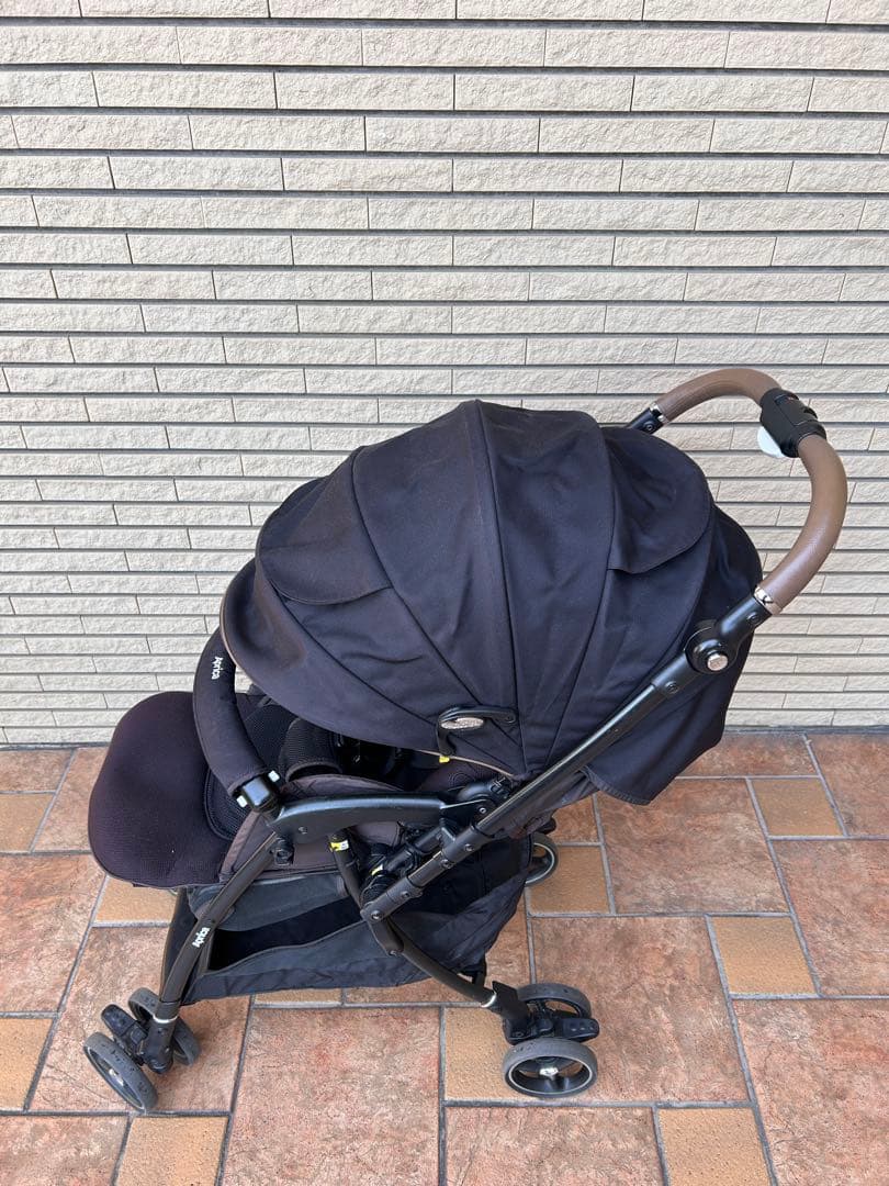 【1200台限定モデル】Aprica ラクーナビッテクッション　ブラック　黒