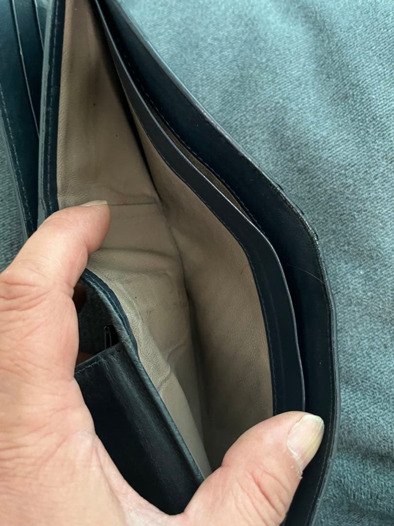 Bottega Veneta★ボッテガヴェネタ★ブラック二つ折り財布