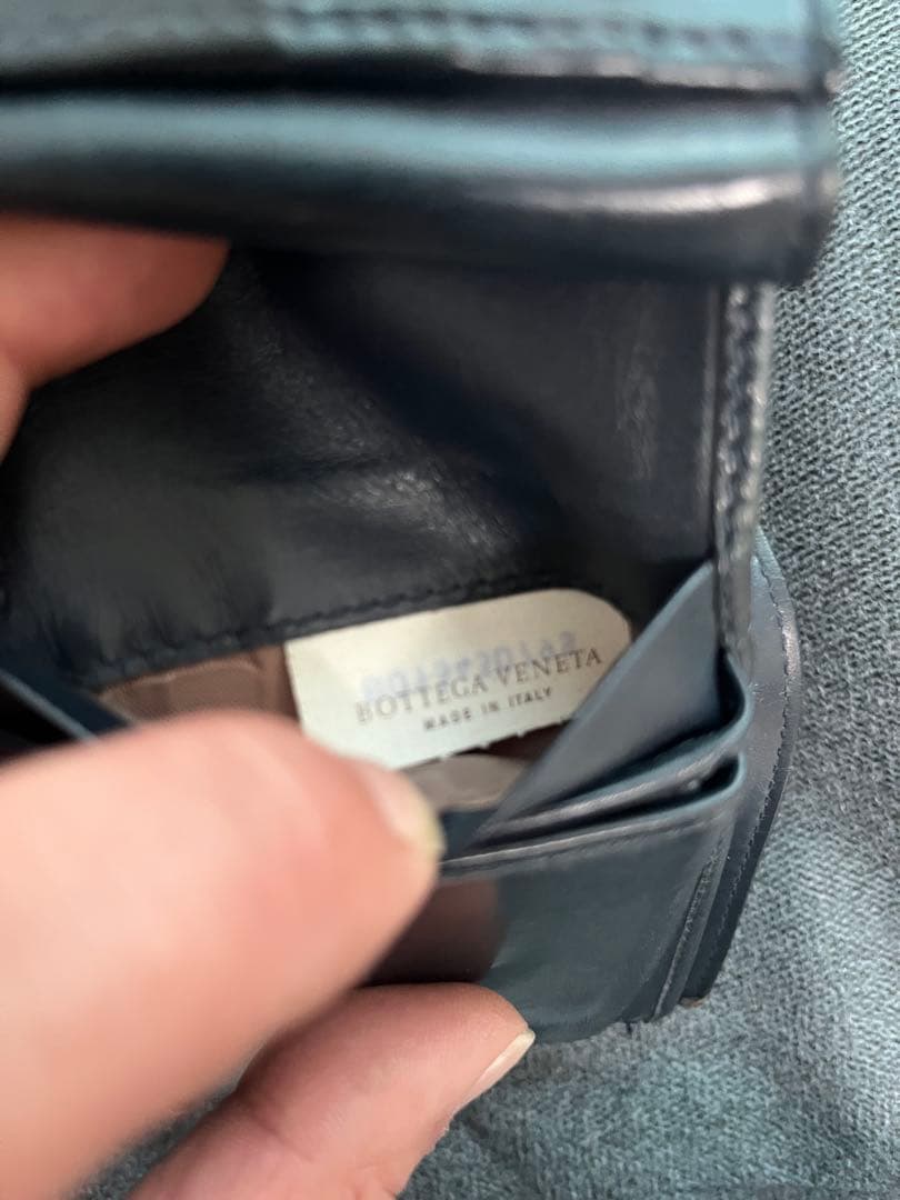 Bottega Veneta★ボッテガヴェネタ★ブラック二つ折り財布