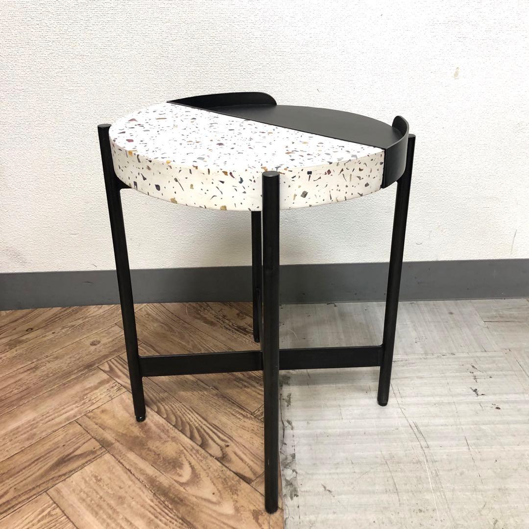 ASPLUND DUO END TABLE terrazzo サイドテーブル②