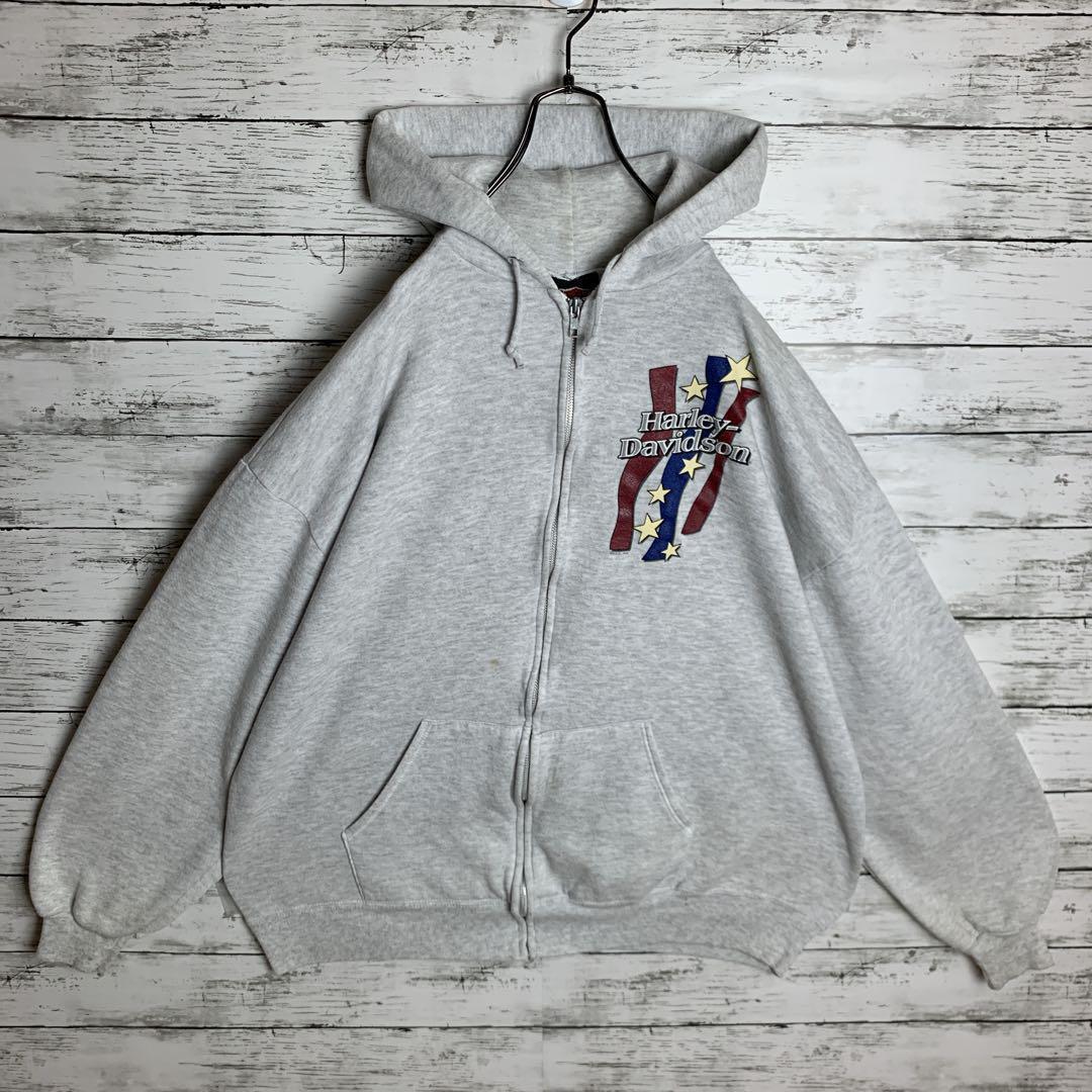 【激レア】【USA製】ハーレーダビッドソン◎90s パーカー C610