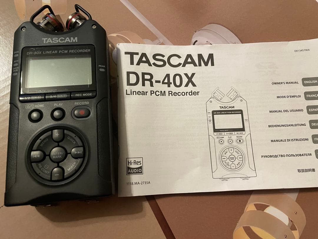 【美品】TASCAM DR-40X