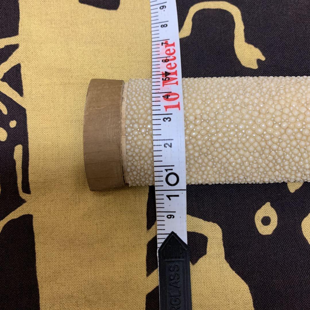 日本刀　柄　鮫皮　素材