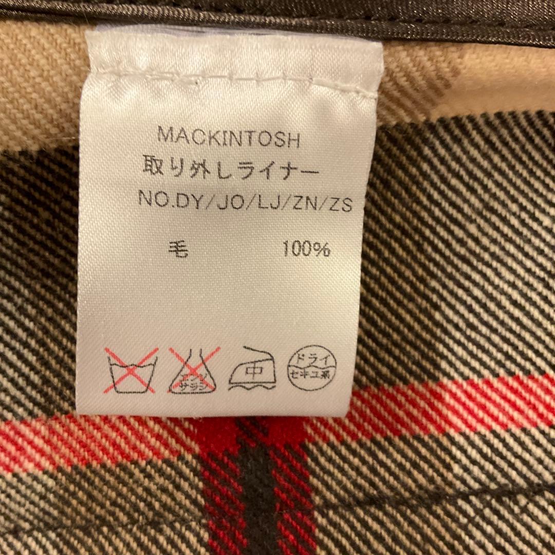 『Hiro 』　　マッキントッシュ　ロンドン　ゴム引きコート　男女可能