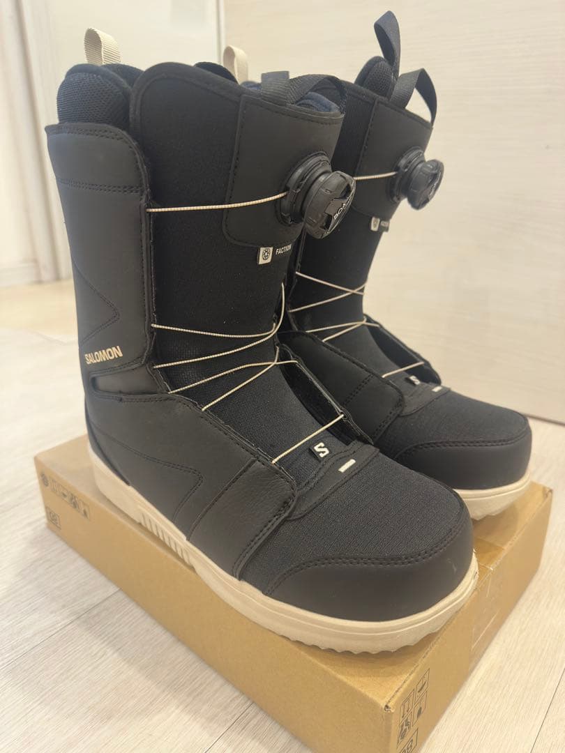 SALOMON FACTION スノーボードブーツ ブラック