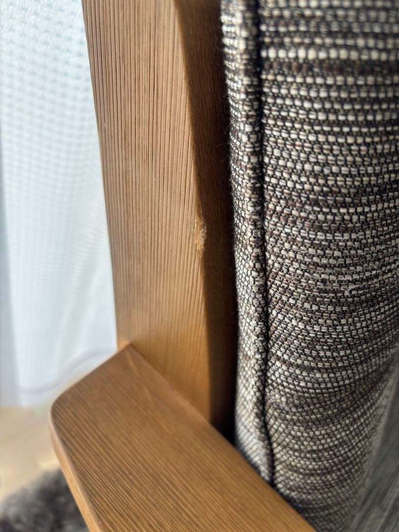 木製フレーム グレー ゆったり 回転椅子 ダイニングチェア 回転チェア 値下げ