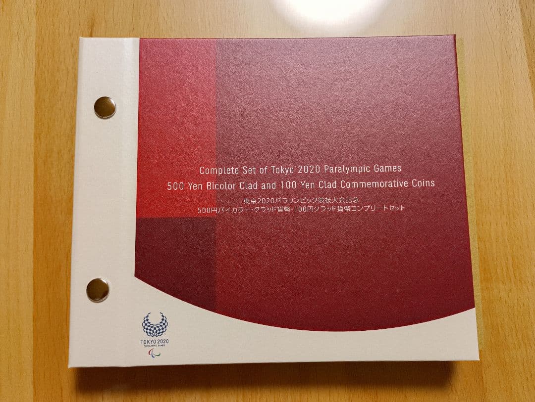 TOKYO2020パラリンピック競技大会記念500円.100円貨幣