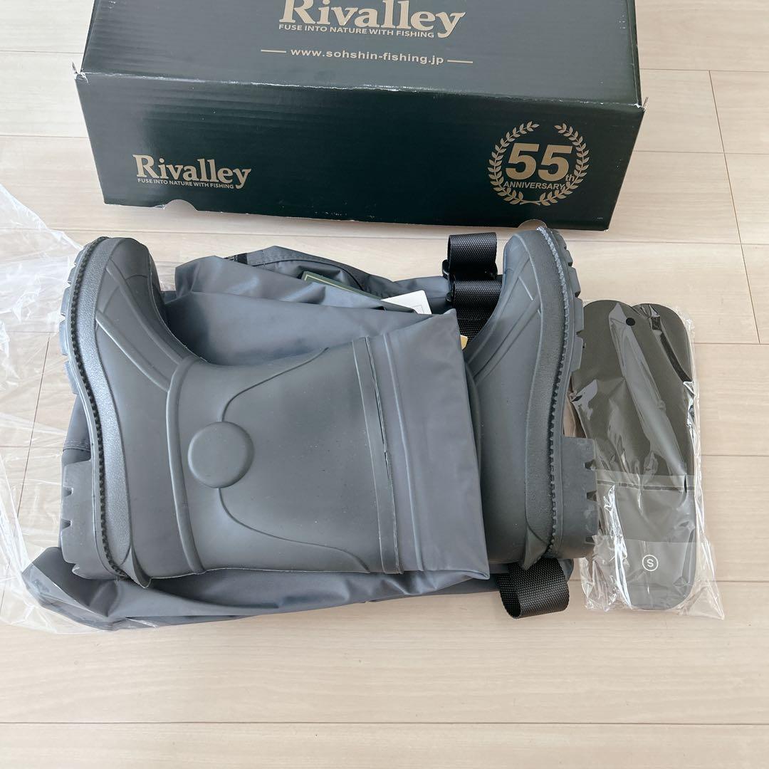 新品Rivalley リバレイ RV 55th ラジアル ウェーダー グレー S