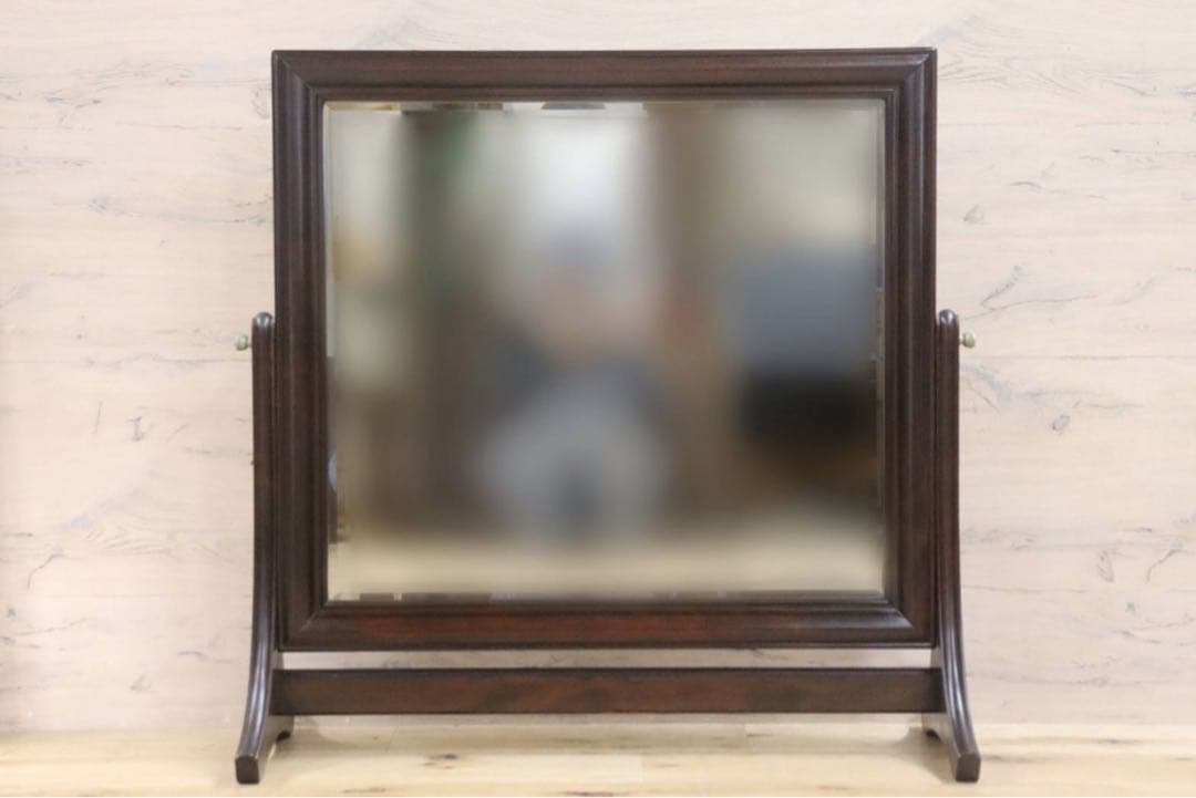 GMGH296○松本民芸家具 スタンドミラー 姿見 置き鏡 卓上ミラー 最高峰