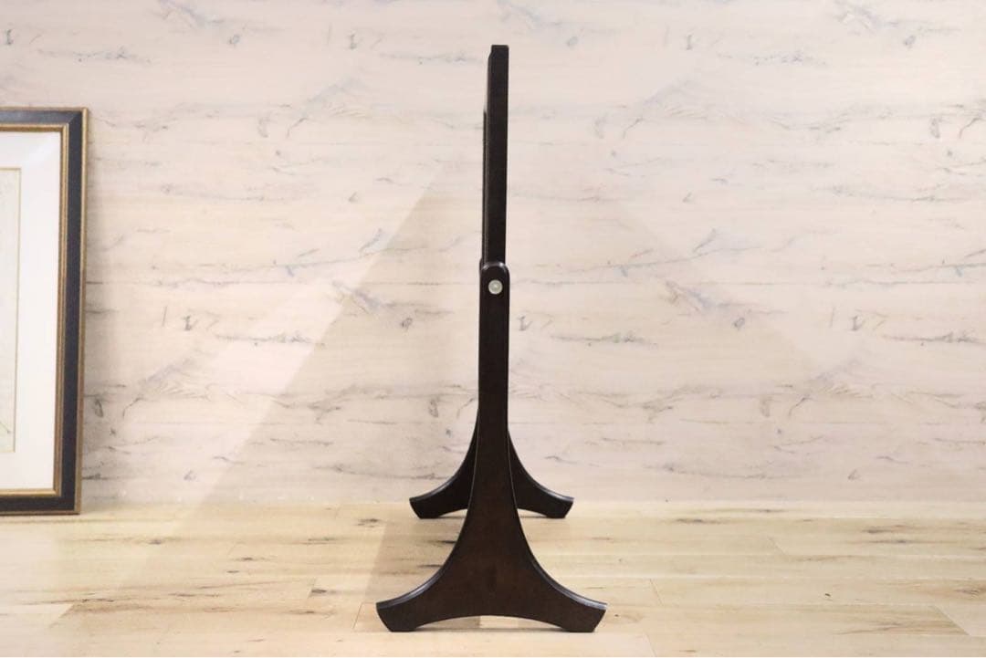 GMGH296○松本民芸家具 スタンドミラー 姿見 置き鏡 卓上ミラー 最高峰