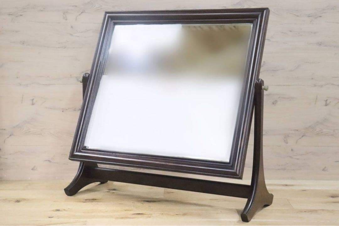 GMGH296○松本民芸家具 スタンドミラー 姿見 置き鏡 卓上ミラー 最高峰