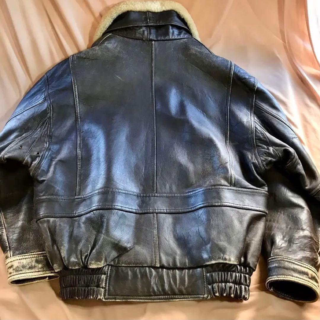 ★フランス製羊革使用★◎ROCKY TOP＞★本革フライトジャケット｜AC345