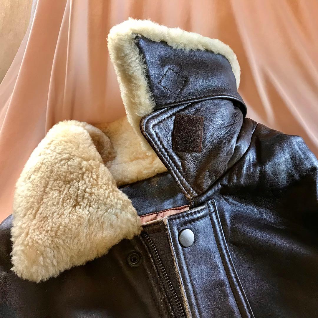 ★フランス製羊革使用★◎ROCKY TOP＞★本革フライトジャケット｜AC345