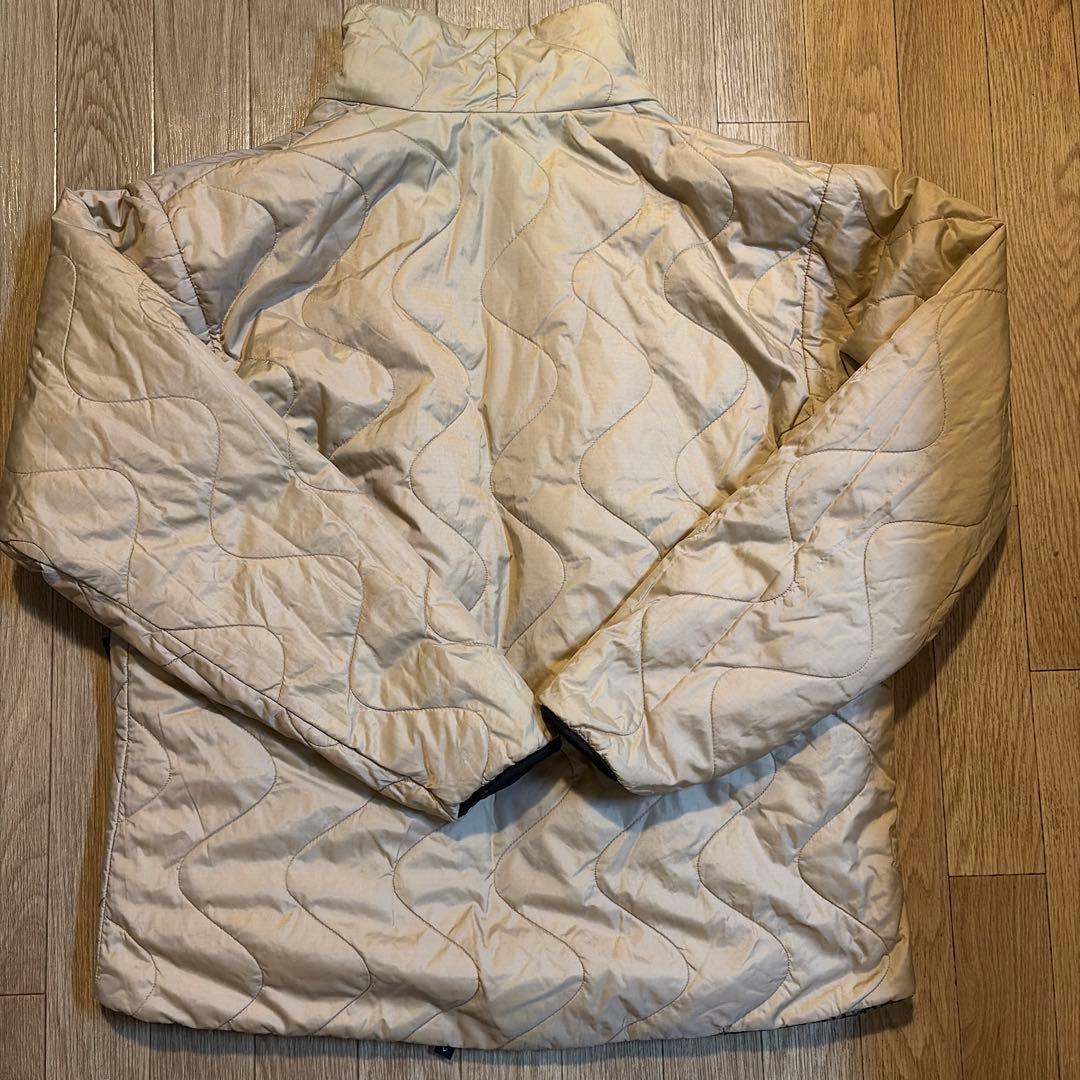 ワイルドシングス　USA製　プリマロフト パフジャケット　カモ柄　リバーシブル