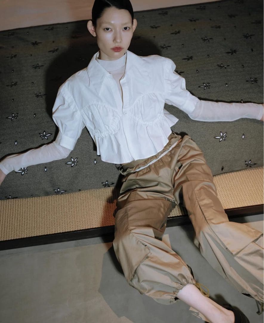 TELOPLAN Porter Shirt ショート丈ハーフスリーブシャツ