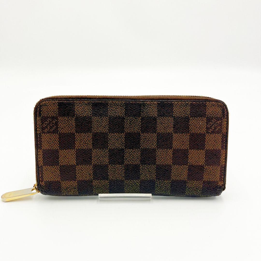 正規品 ルイヴィトン ジッピーウォレット ダミエ ラウンドファスナー長財布