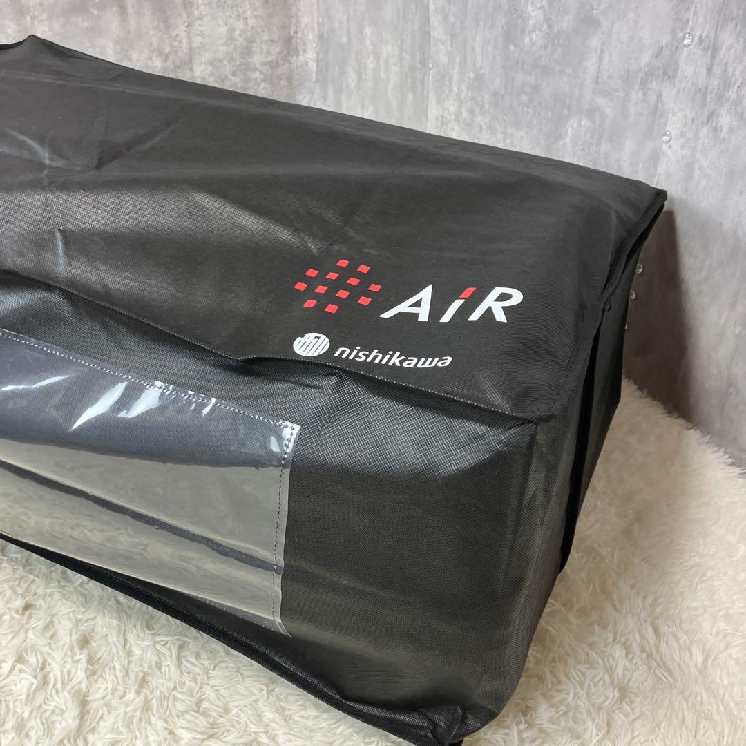 【美品】西川 AIR エアーSI マットレス レギュラー シングル 専用袋付き