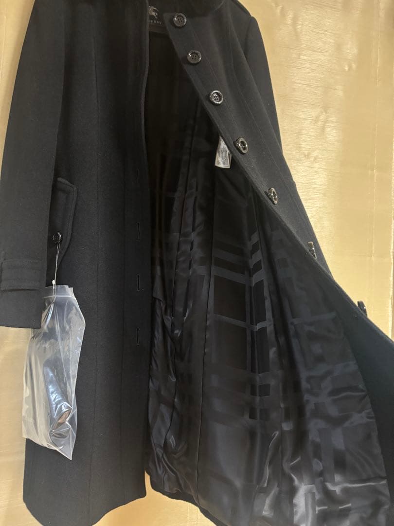バーバリーロンドン　ウールカシミヤコート　Lサイズ