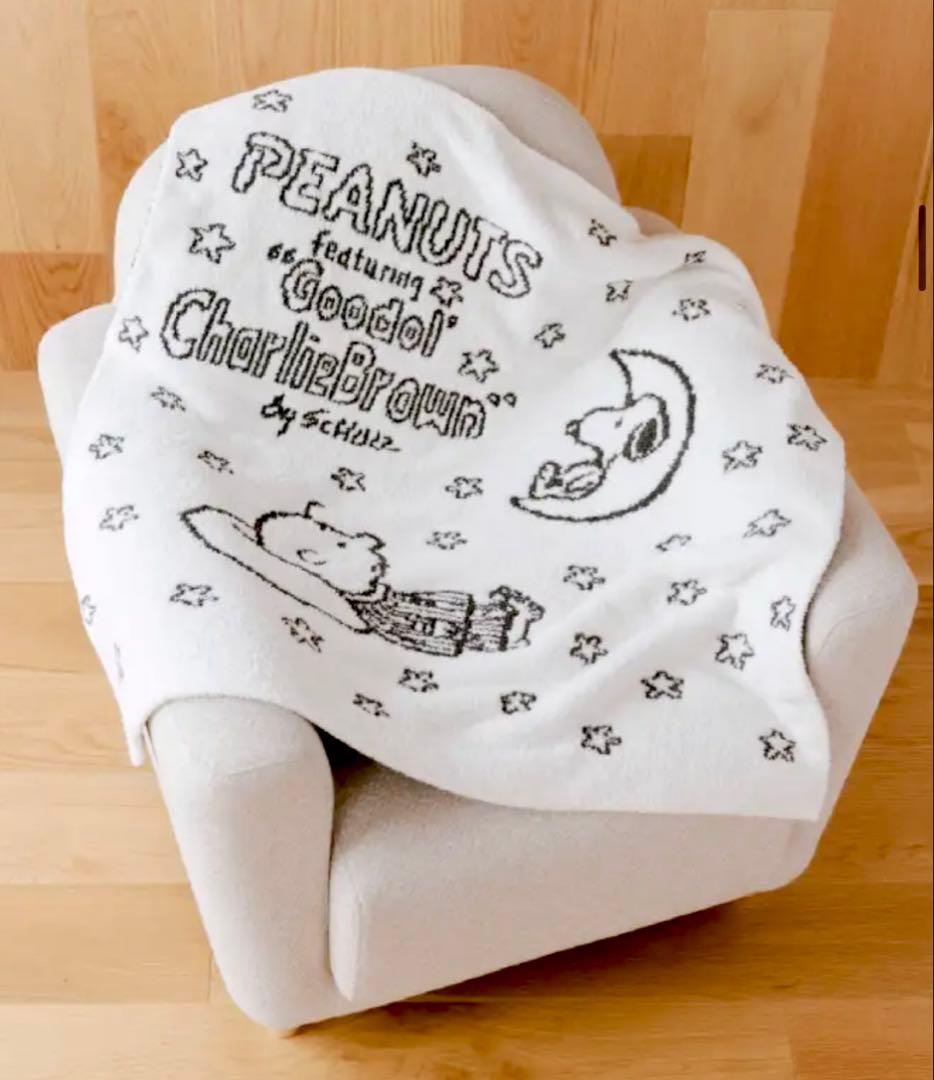 ジェラートピケ　スヌーピー　ブランケット