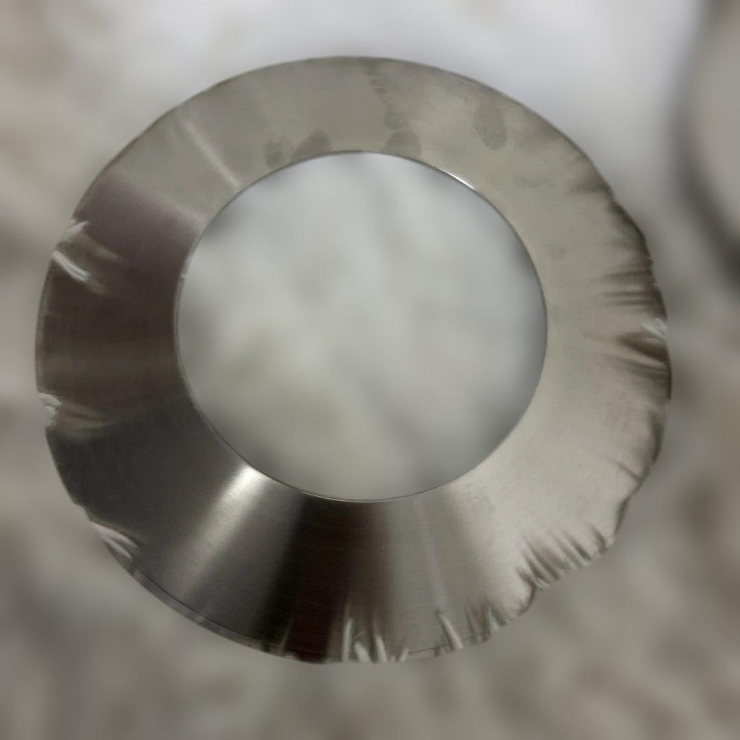 CHRISTOFLE 円形　ステンレス灰皿 21cm 鏡面仕上げ　アッシュトレー