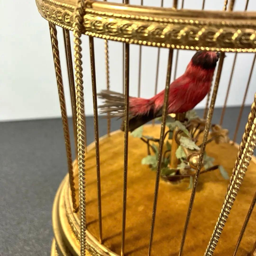 最高級】REUGE シンギングバード 鳥籠オルゴール 動作品
