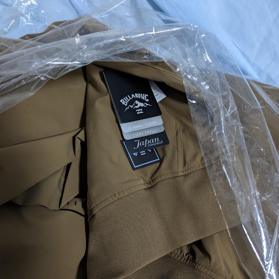 【新品】ビラボン メンズ LIGHT SHELL HOODIEスノージャケットM