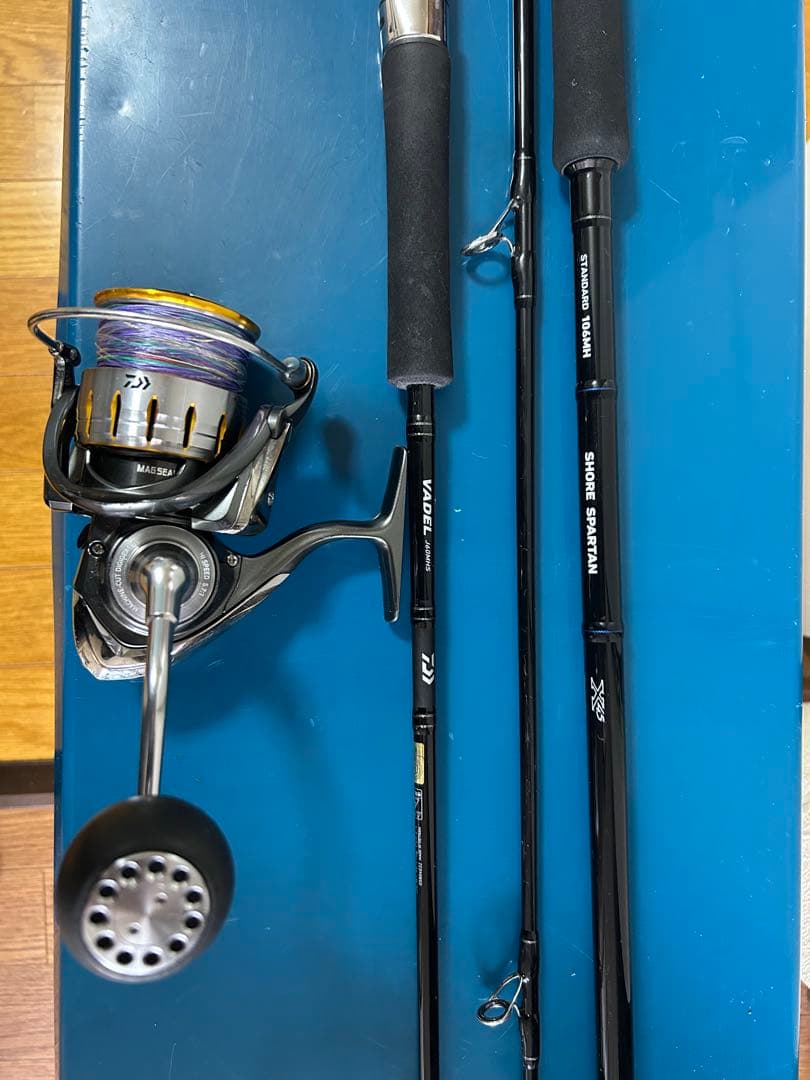 青物ジギング　ショアスパルタンスタン、ブラスト、ヴァデルなど